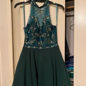 Perfect Dark Green Homecoming Dress